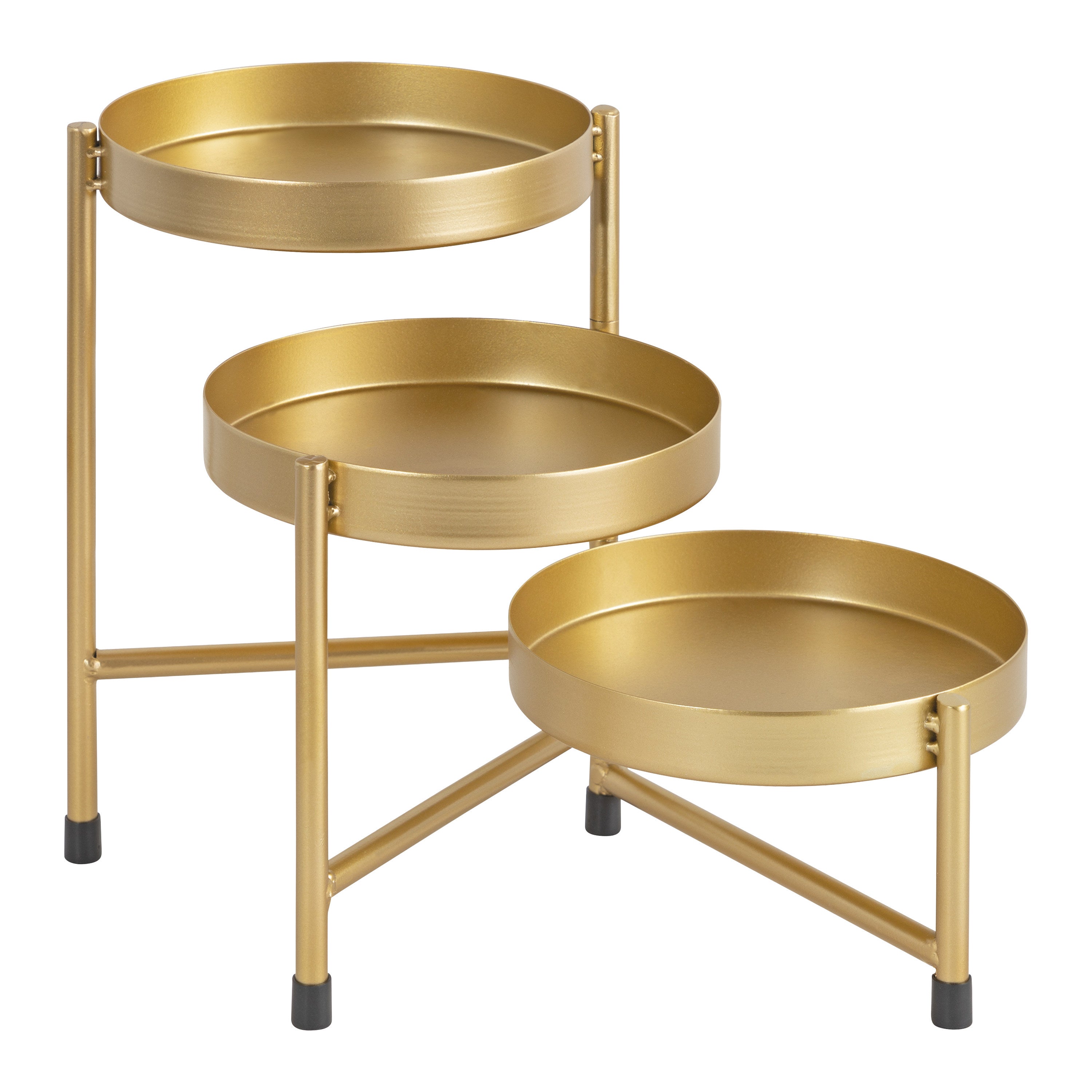 Tabletop Planter Gold 7x7x10 2