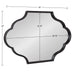 Scallop Mirror Black 20x30 5
