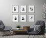 Wall Frame Silver 16x20 matted to 8x10 7