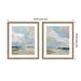 Framed Art Set 2 Piece Set 21x25 Florence Light Brown 2