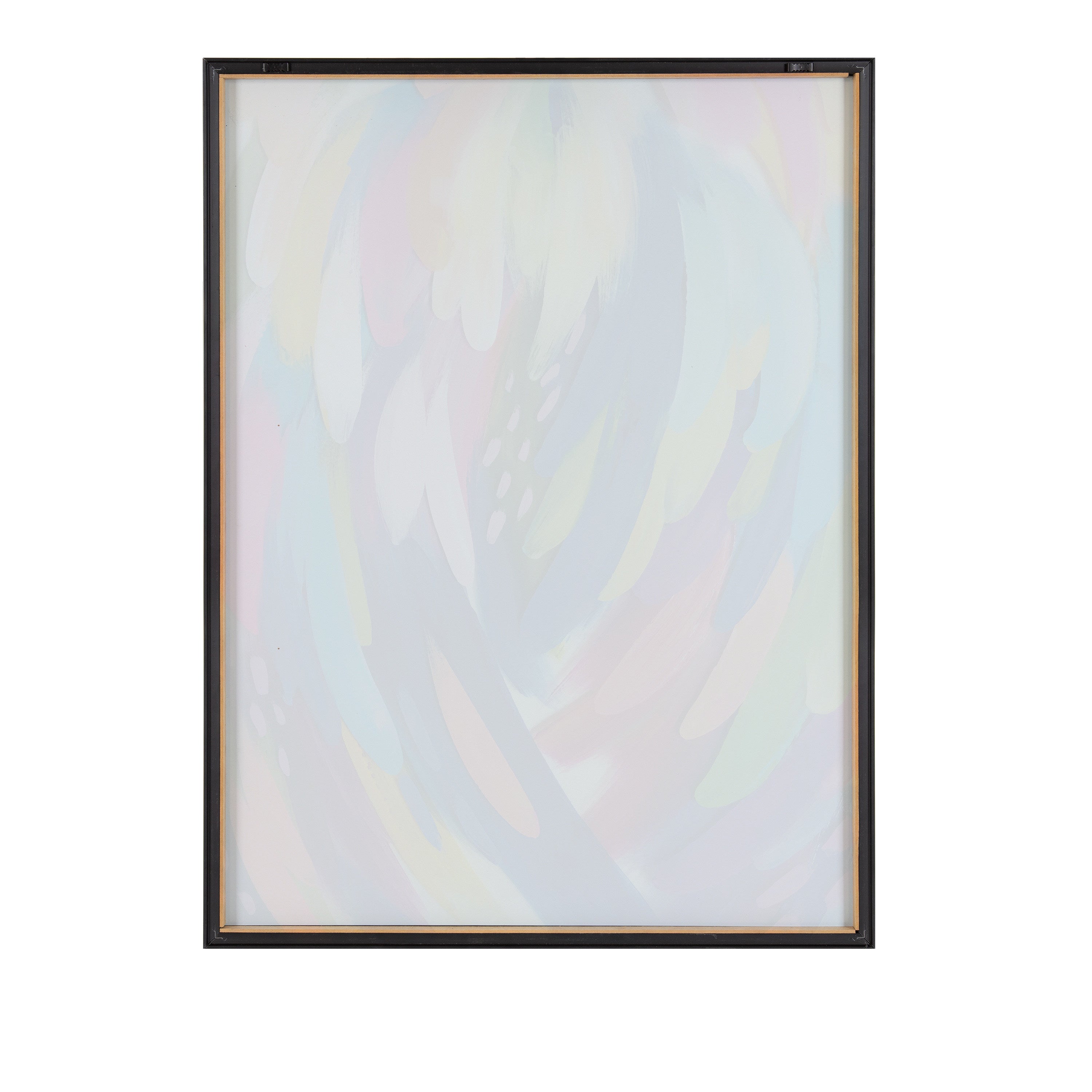 Blake Bright Brush Strokes Framed Printed Art by Jessi Raulet of Ettavee