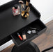 Floating Console Table Black 28x12x6.5 8