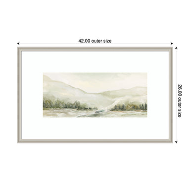 Framed Art Florence Silver 42x26 2