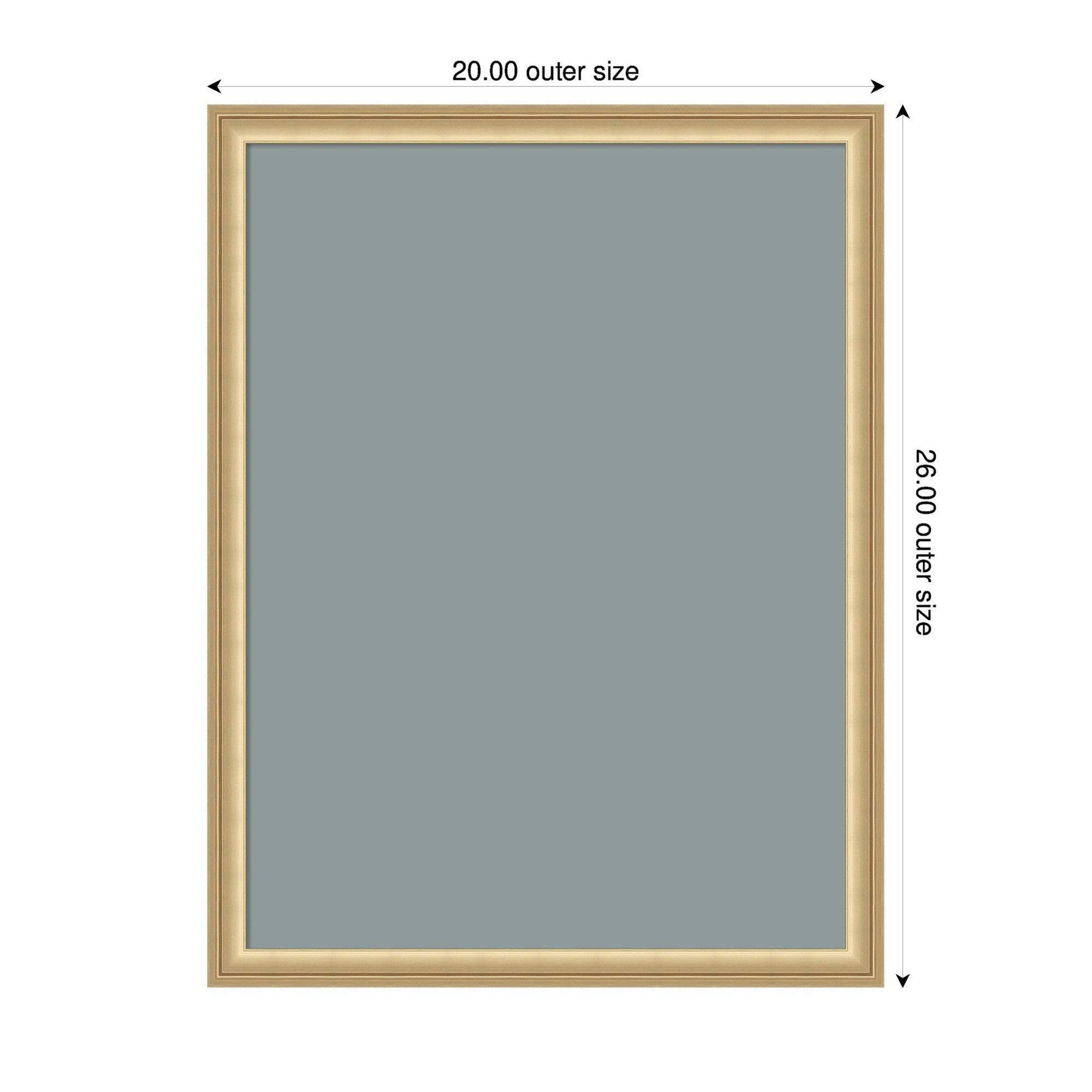 Pinboard Florence Gold 20x26 2