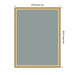 Pinboard Florence Gold 20x26 2