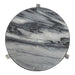 Drink Table Gray Silver 9x9x23 5