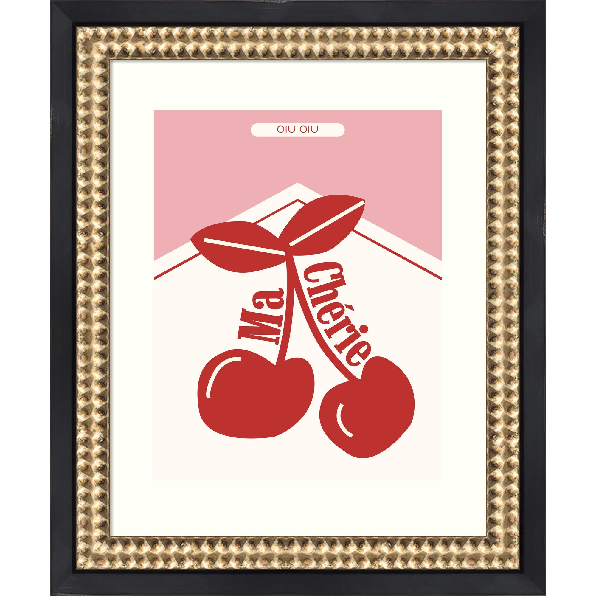 Framed Art 10x12 Castellan Black 1