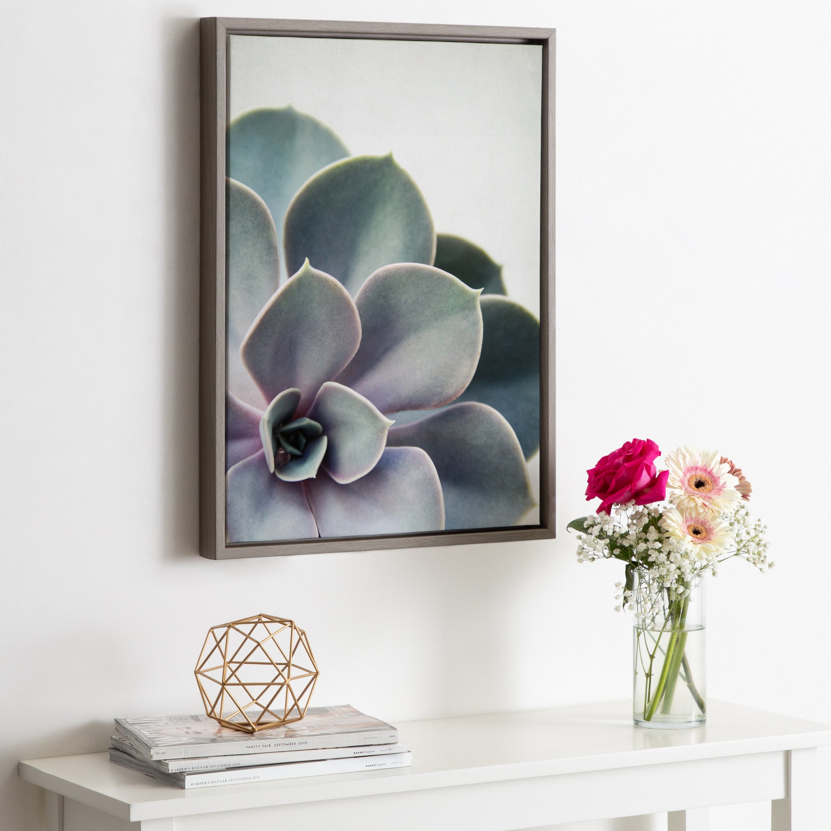 Framed Canvas Sylvie Graywash 18x24 6