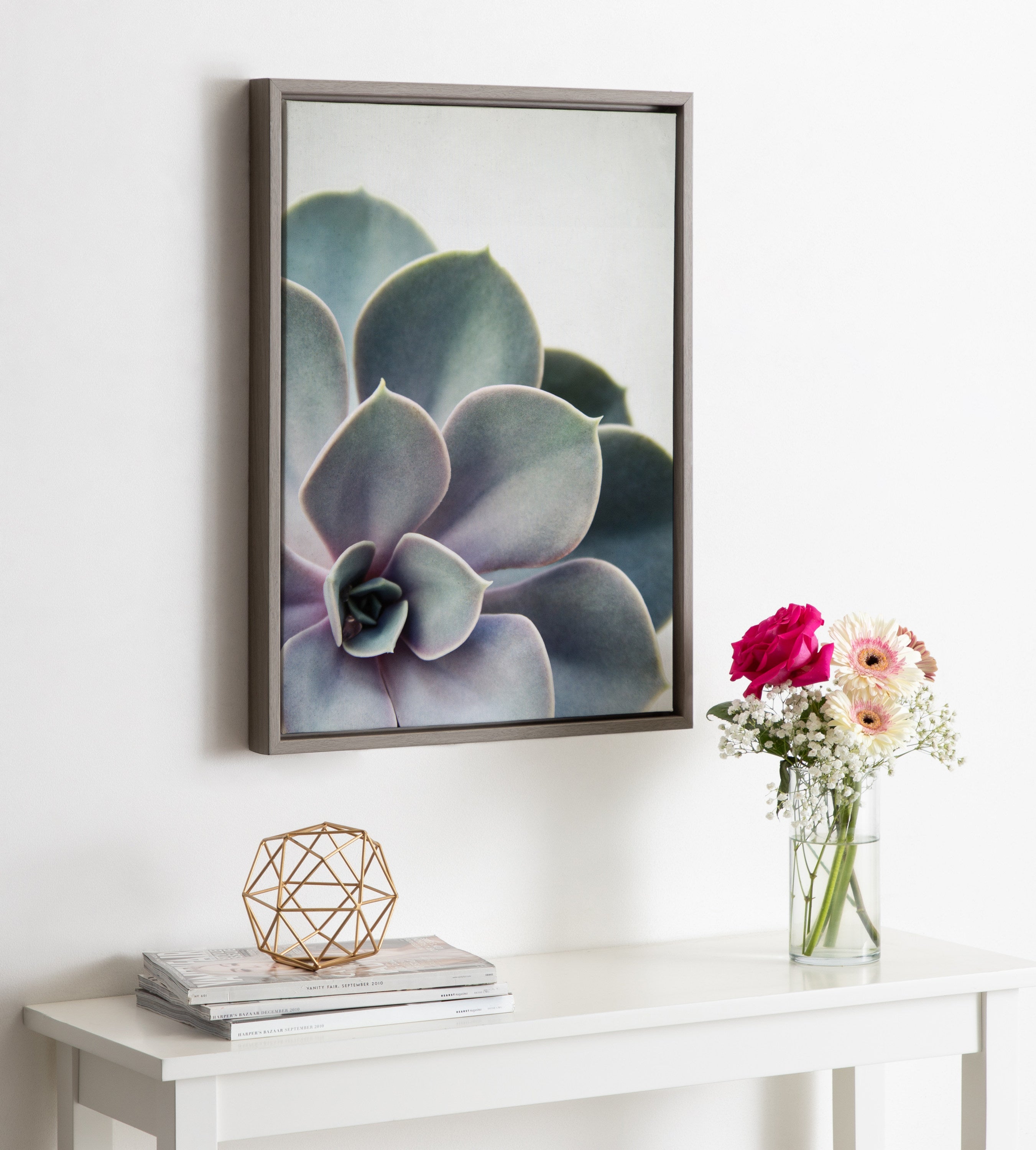 Framed Canvas Sylvie Graywash 18x24 6