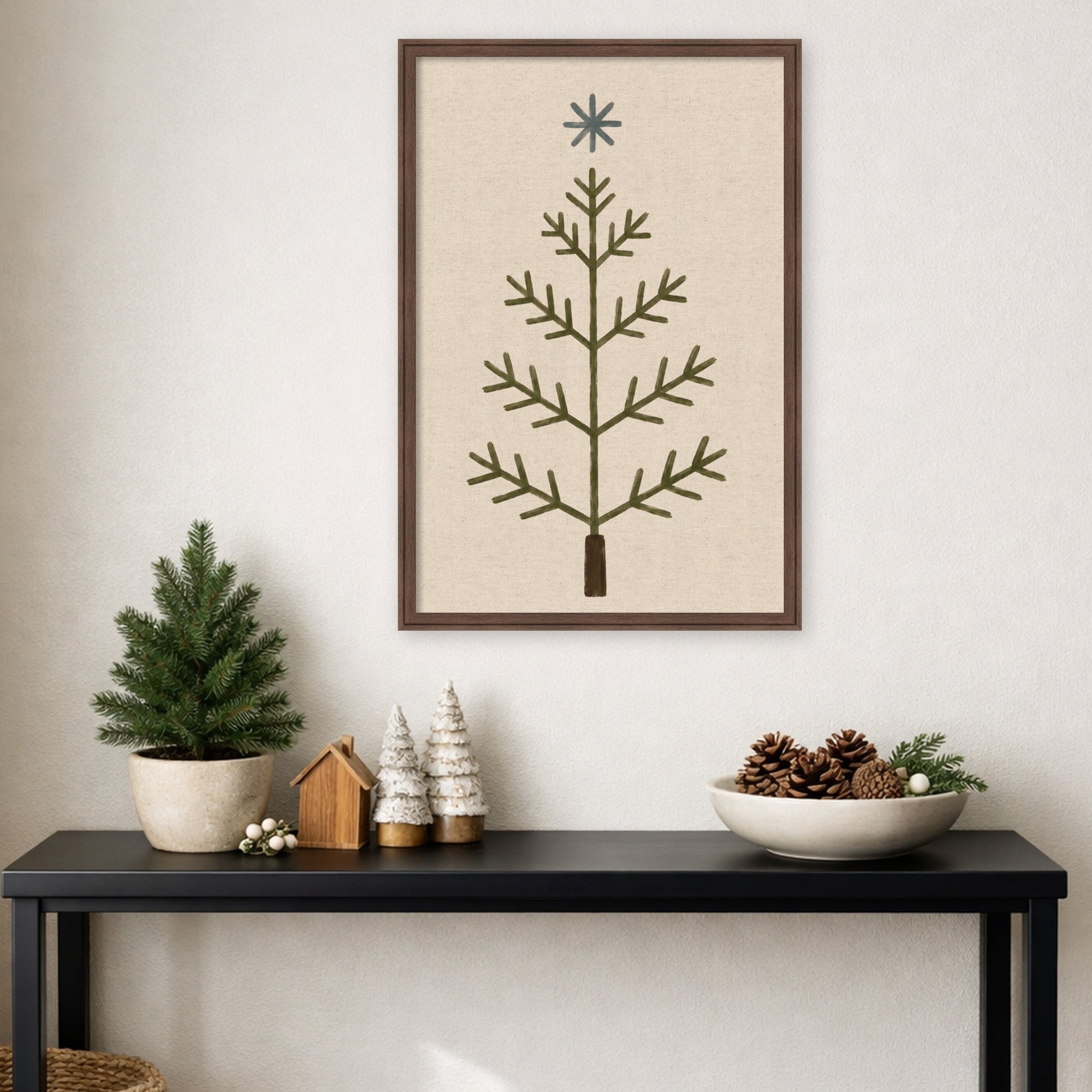 Magnetic Canvas Florence Medium Brown 26x38 6