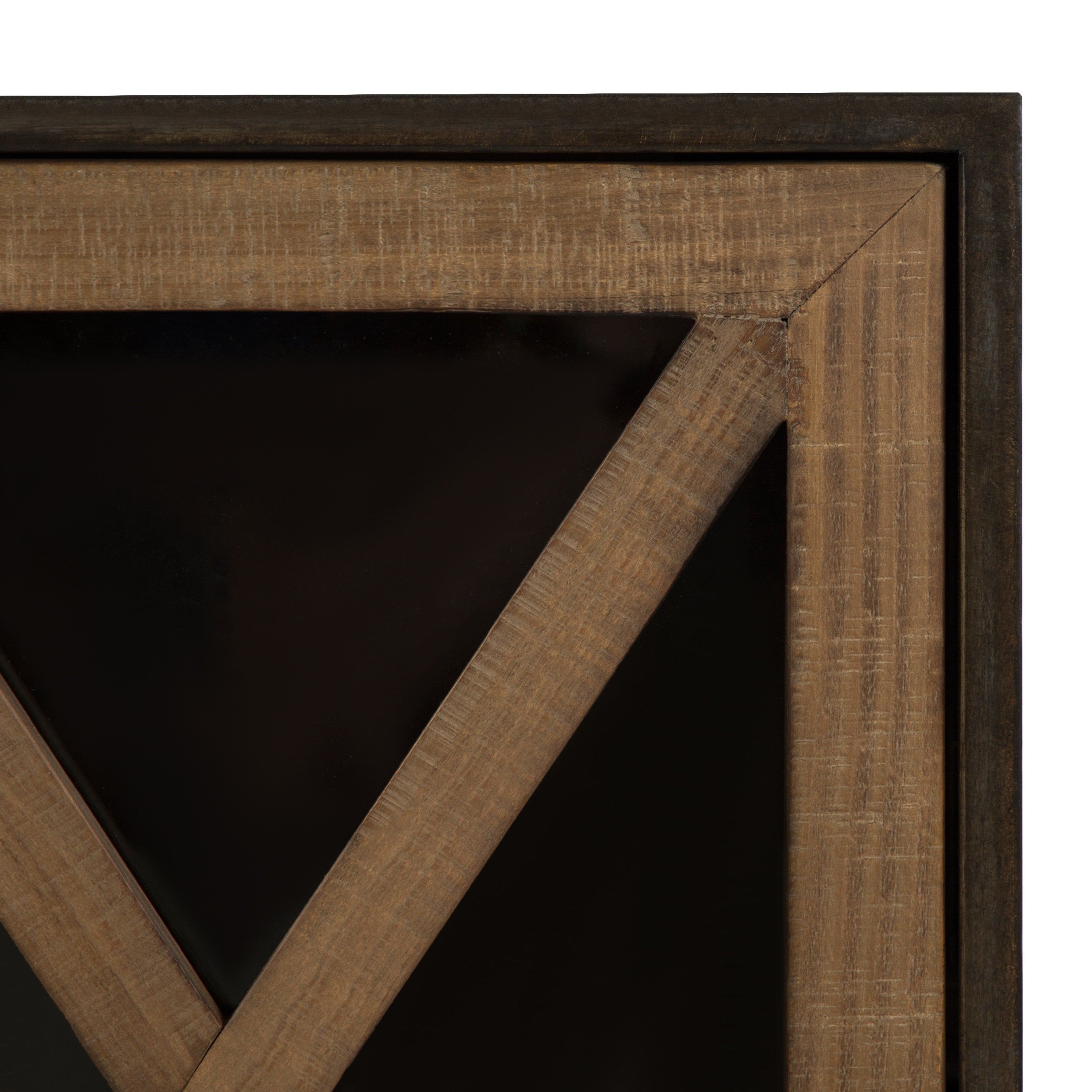 Cabinet 12x8x30 Rustic Brown Black 4