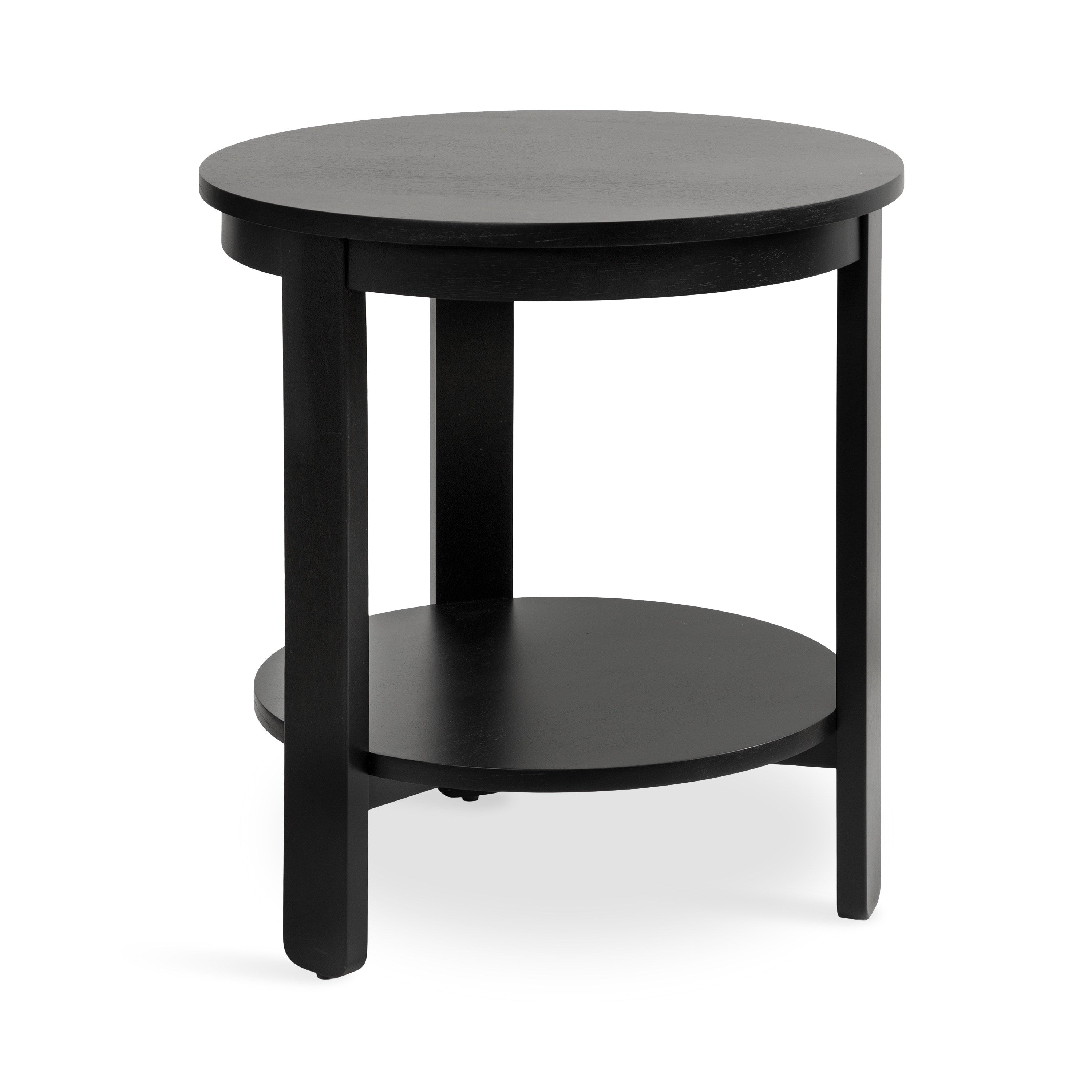 Side Table Black 22x22x24 1