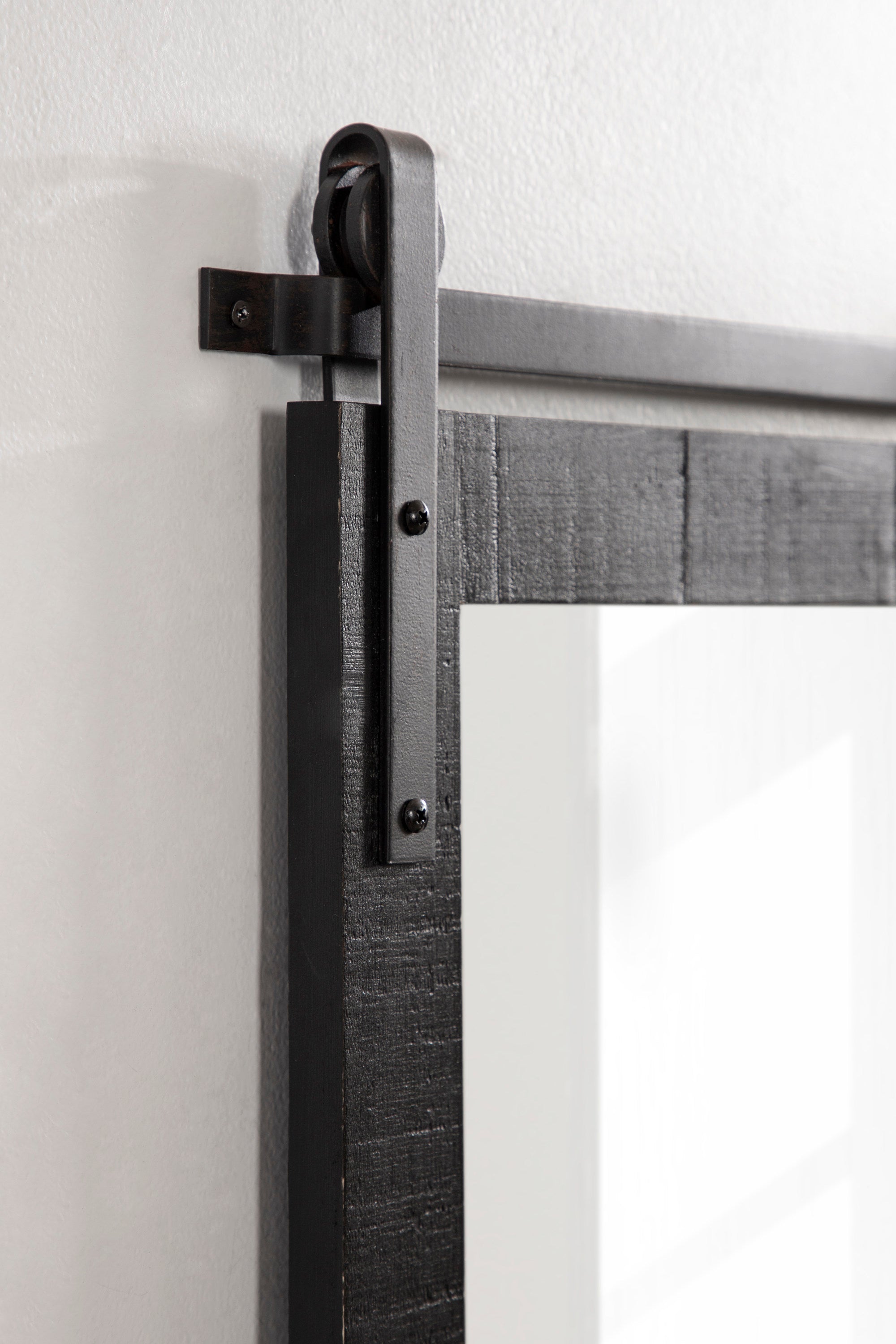 Rectangle Mirror Black 18x50 7