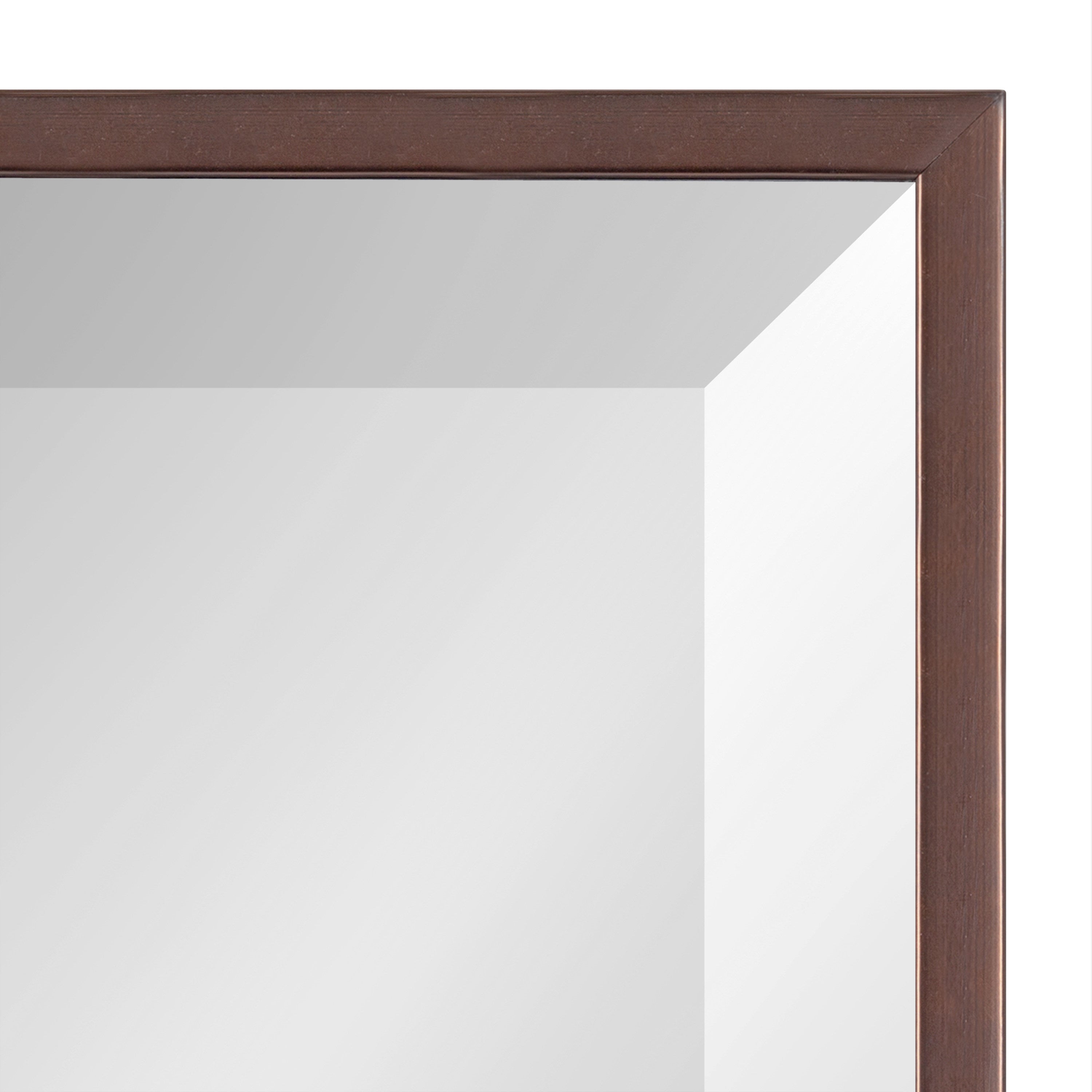 Rectangle Mirror Bronze 24.75x36.75 3