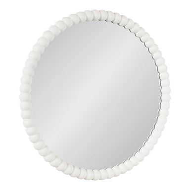 Round Mirror 28x28 White 1