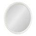 Round Mirror 28x28 White 1
