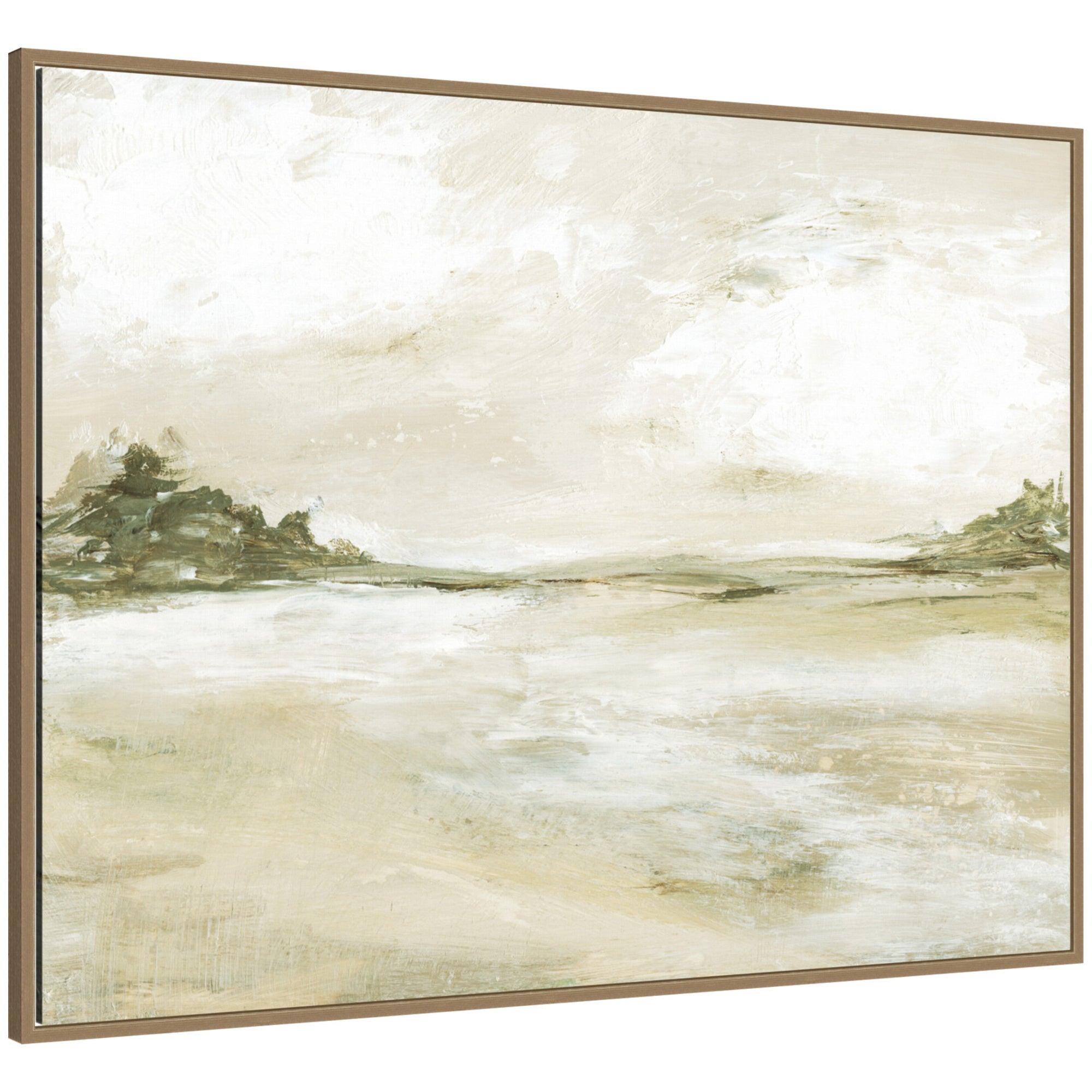 Framed Canvas 42x32 Sylvie Dark Gold 1