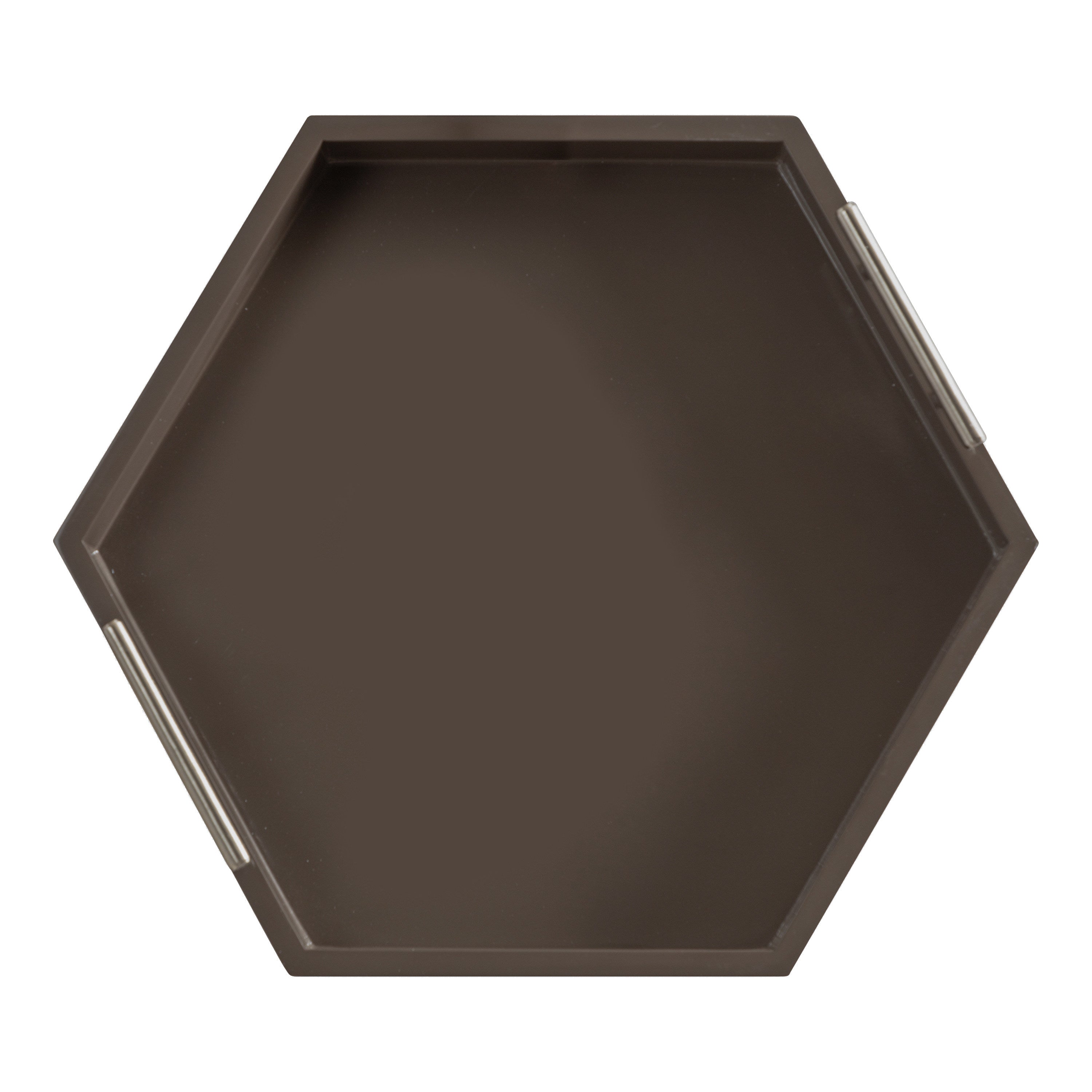Single Tray Brown 18x18 6