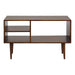 TV Stand Walnut Brown 38x14x25 3