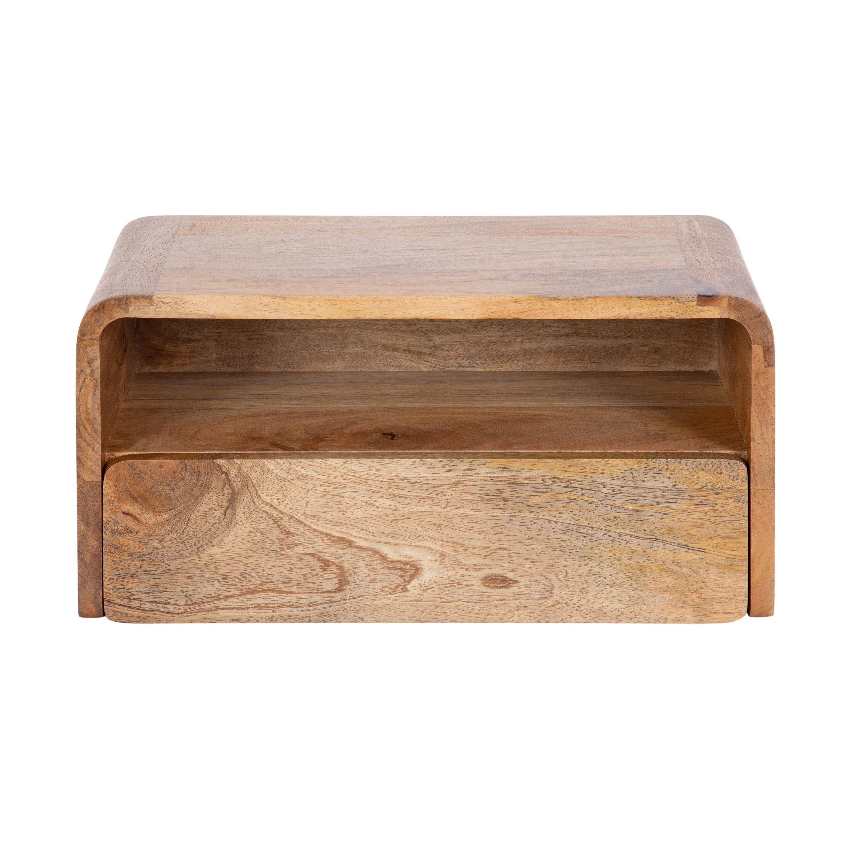 Floating Side Table Natural 18x10x9 6
