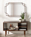 Scallop Mirror 24x36 Bronze 6