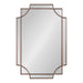 Scallop Mirror 24x36 Bronze 2