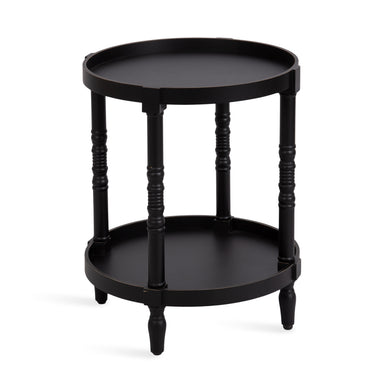 Side Table Black 20x20x24 1