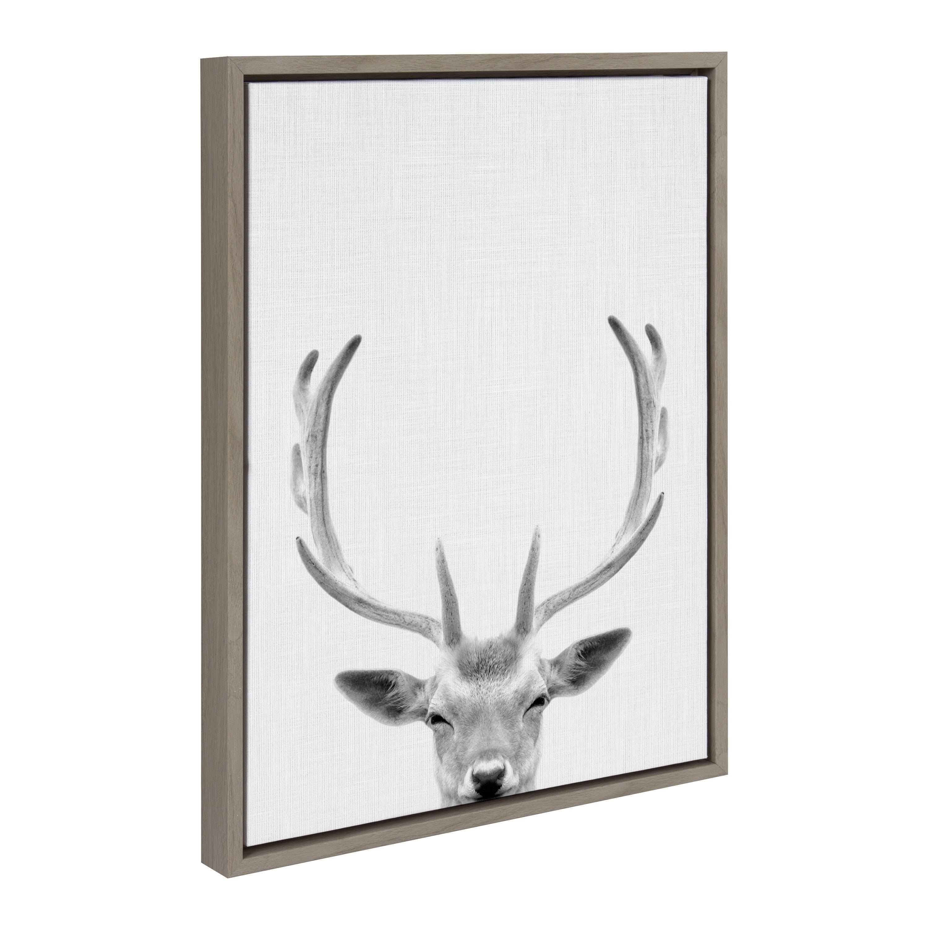 Framed Canvas Sylvie Graywash 18x24 2