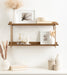 Accent Shelf Gold 28x7x15 8