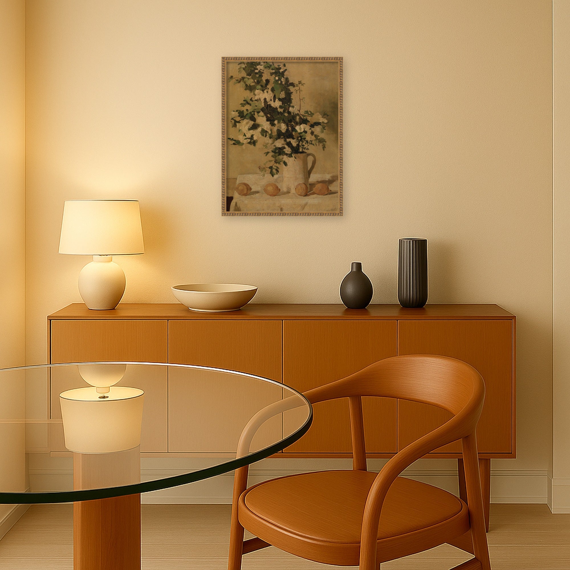 Mounted Canvas 19 x 25 Bradford Bead Gold 5