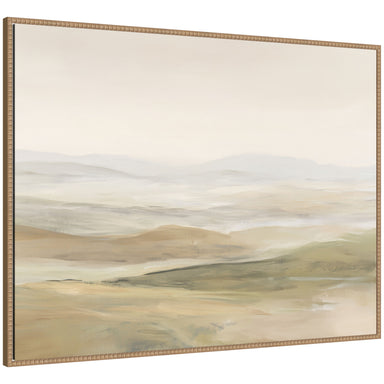 Framed Canvas 42x32 Sylvie Beaded Rustic Natural 1