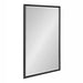 Rectangle Mirror Black 24x36 1