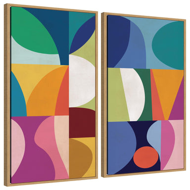 Art Set Sylvie Natural 2 Piece Set 18x40 1