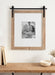Wall Frame Rustic Brown 16x20 matted to 8x10 6