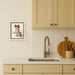 Mounted Canvas Belmont Distress White 10x12 5