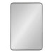 Rectangle Mirror Black 24x36 2