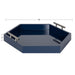 Single Tray Navy Blue Silver 18x18 2
