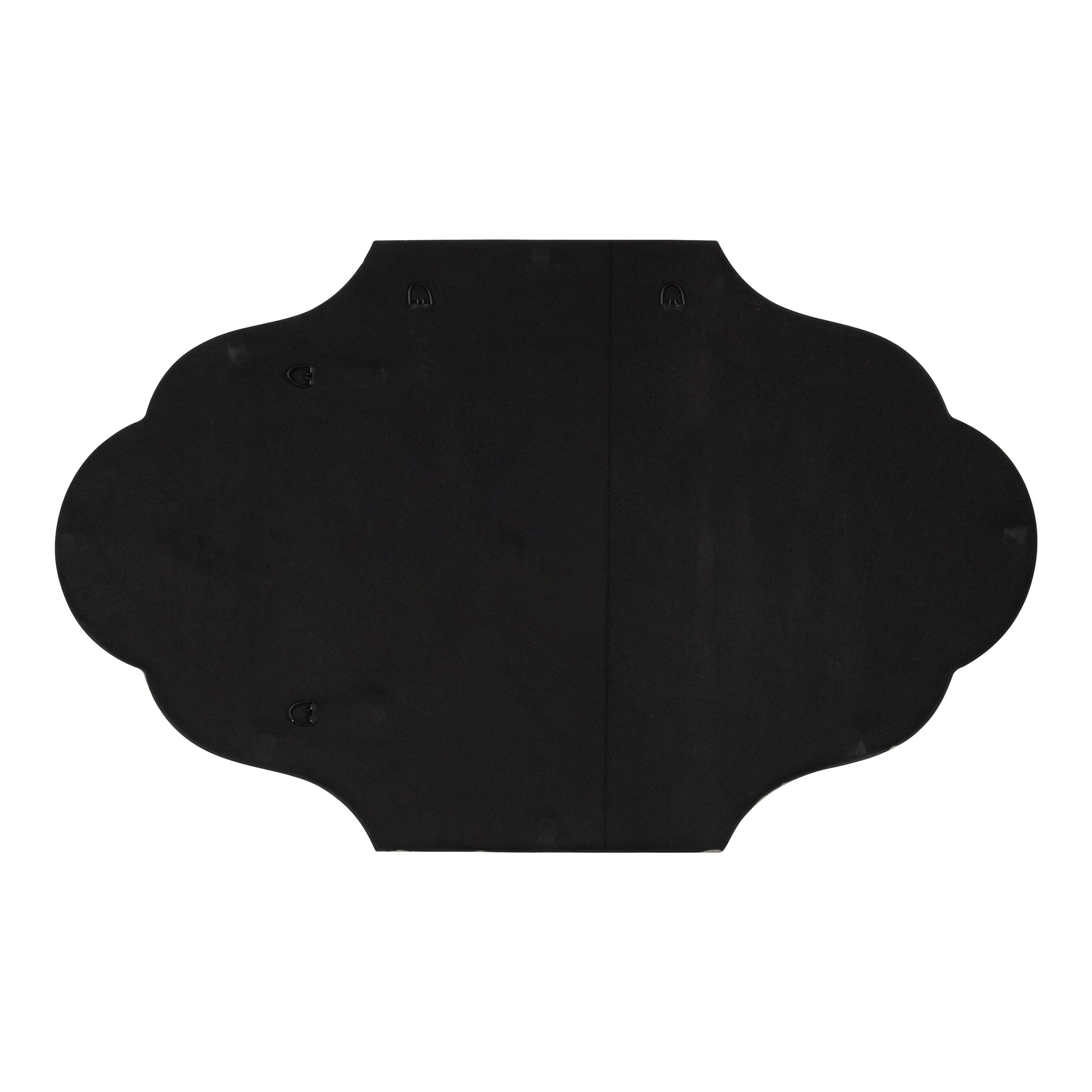 Scallop Mirror Silver 23x37 4