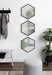 Mirror Set Black 3 Piece 14x16 7