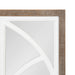 Decorative Mirror Rustic Brown 19x47 3