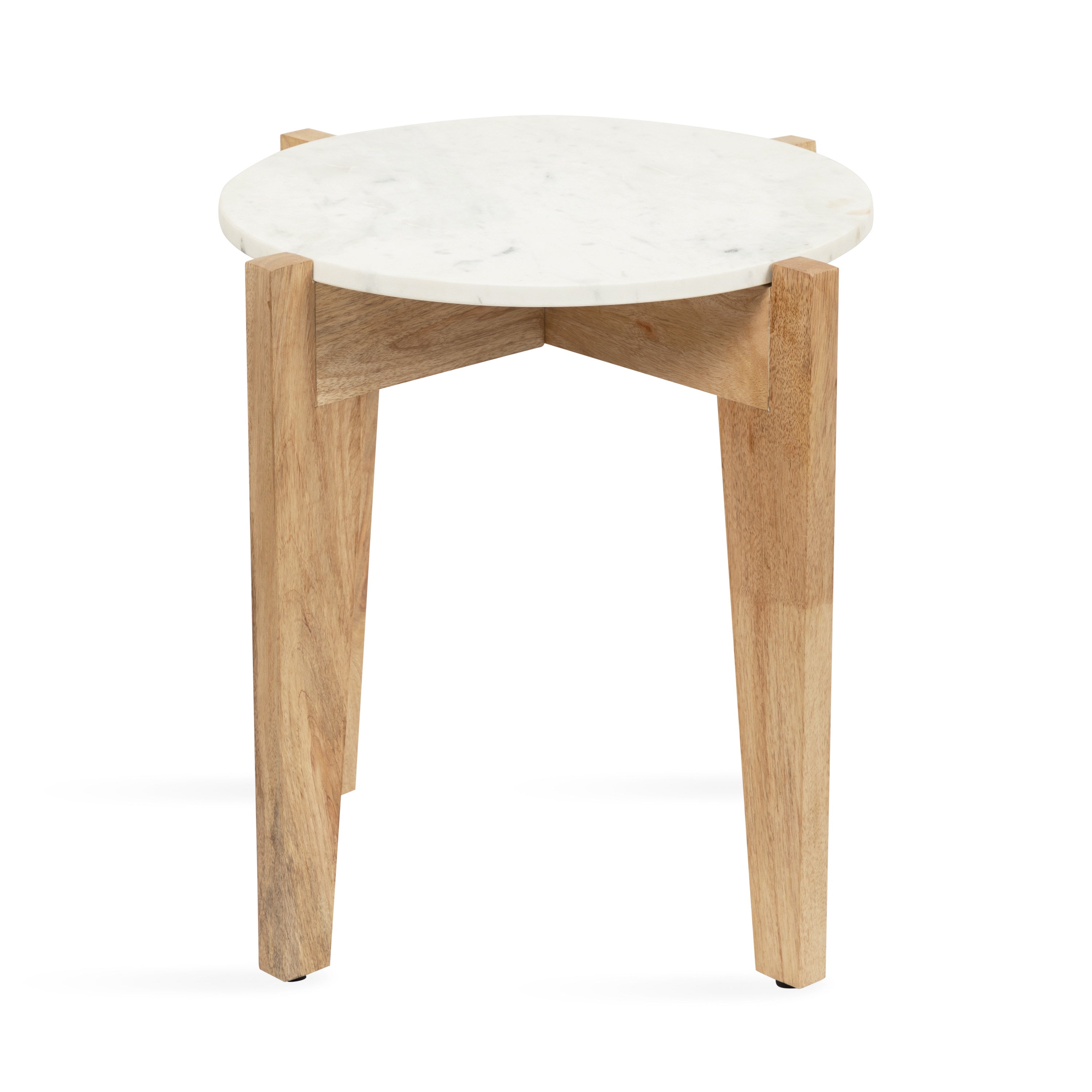 Icelyn Marble Side Table