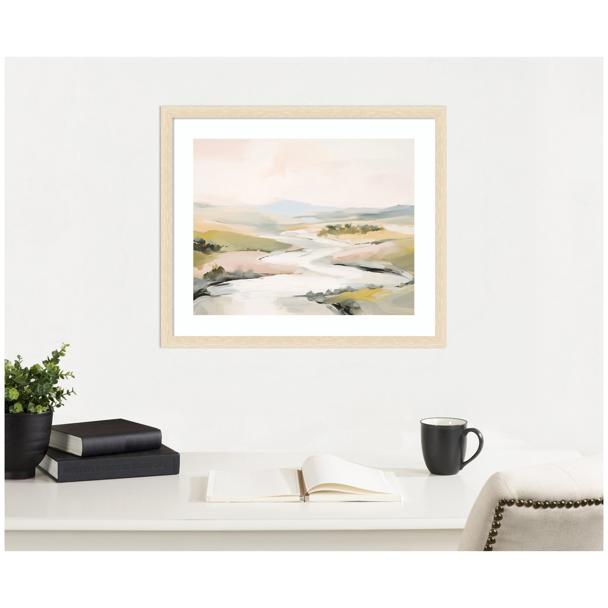 Tranquil Landscape No. 2 by Amy Lighthall Framed Wall Art Print