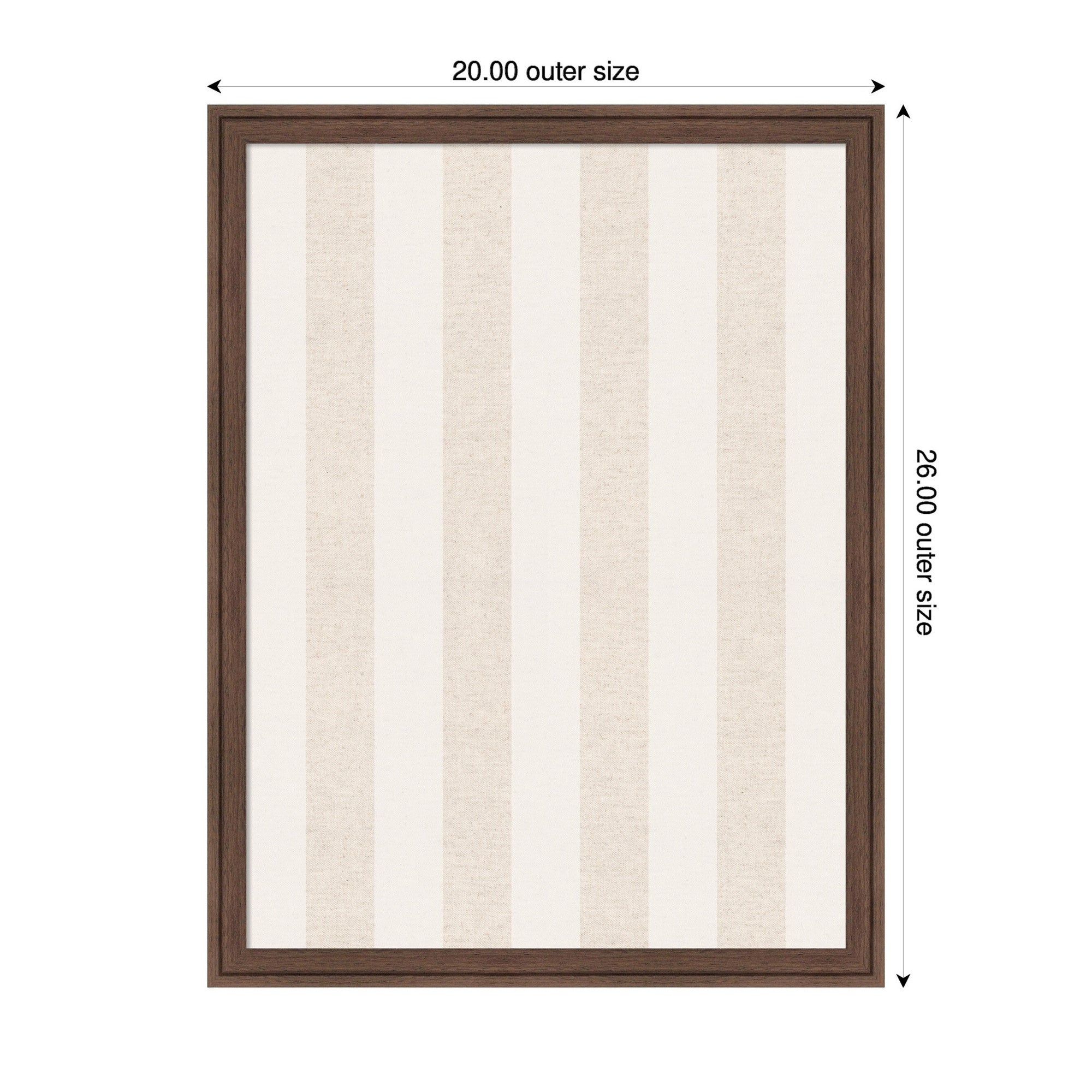 Pinboard Florence Medium Brown 20x26 2