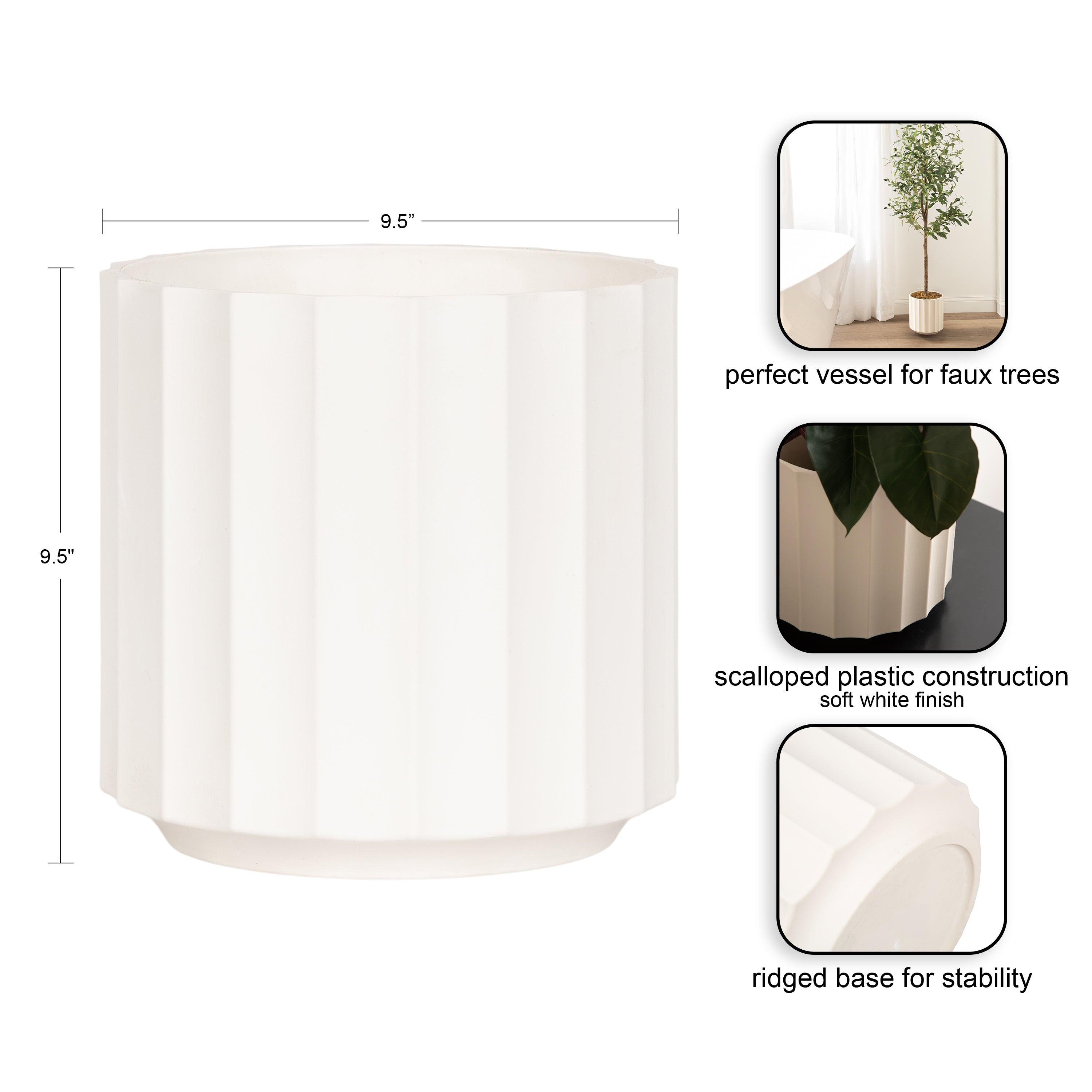 Jibbs Round Planter