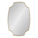 Scallop Mirror Gold 20x30 2