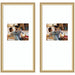 Wall Frame Florence Gold 14x30 matted to 8x10 1