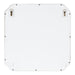 Scallop Mirror White 24x24 4