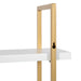 Accent Shelf 20x30 White Gold 4