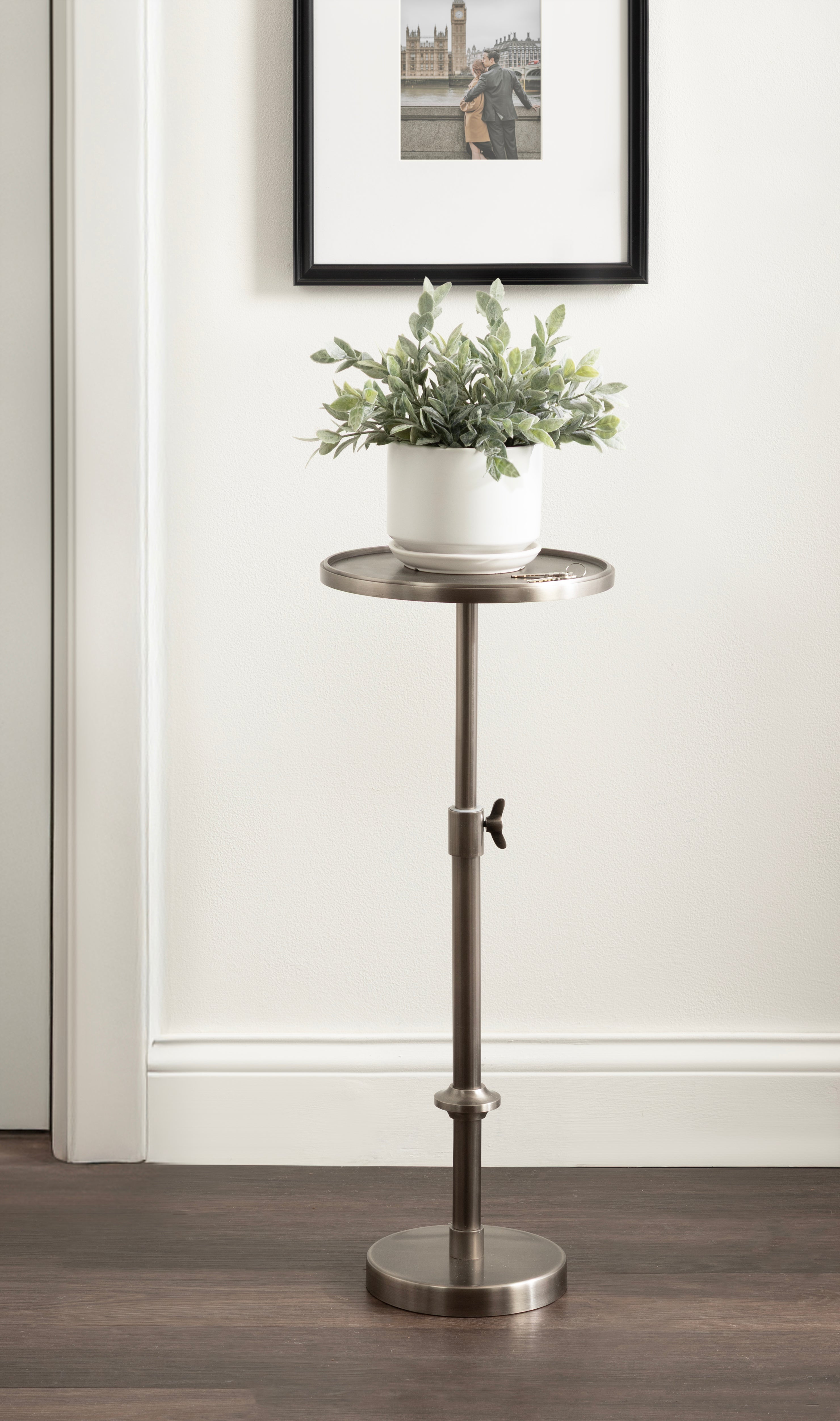 Drink Table Silver 10x10x30 6