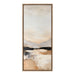 Framed Canvas Sylvie Dark Gold 18x40 2
